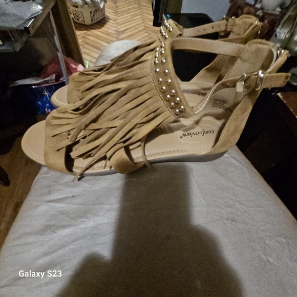 Comfortview Women's Wide Width The Carmella Sandal size 13 wide, NWOT - Picture 8 of 9